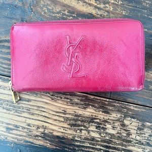 YSL zippy wallet